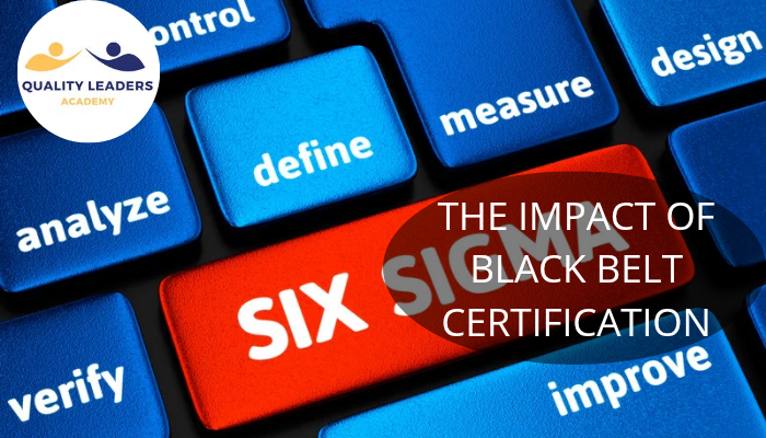IMPACT OF BLACK BELT CERTIFICATION ON HEALTHCATHE RE PROFESSIONALS AND ORGANIZATIONS